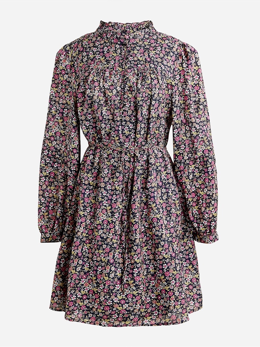 J.Crew Button Up Mini Dress in Sunny Meadow Size Medium